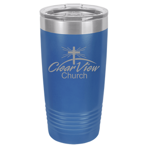 Clear View Church Engraved Tumbler