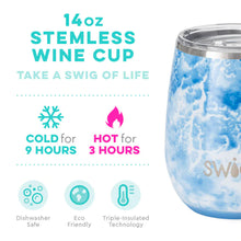 Load image into Gallery viewer, Swig Life - 14 oz Stemless Wine Cup - Sea Spray
