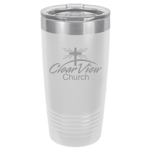 Clear View Church Engraved Tumbler