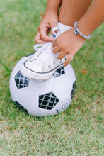 Load image into Gallery viewer, Spiral Hair Coils | Small | Soccer Hair Ties
