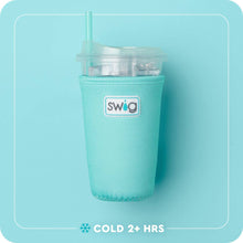 Load image into Gallery viewer, Swig Life Medium Iced Cup Coolie | Green Thumb
