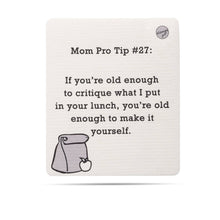 Load image into Gallery viewer, Mom Pro Tip | Snarky Swedish Dishcloth
