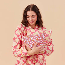 Load image into Gallery viewer, Canvas Pouch - Blaire Pink
