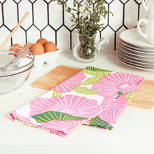 Load image into Gallery viewer, Cotton Kitchen Towel Set - Poppy Papaver
