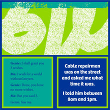 Load image into Gallery viewer, Napkin: Cable Repairman

