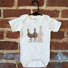 Load image into Gallery viewer, "Duck. Duck. GOOSE!" Onesie
