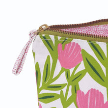 Load image into Gallery viewer, Canvas Pouch - Pink Delight
