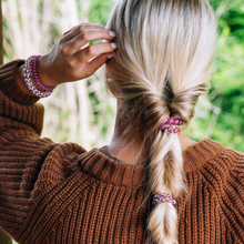 Load image into Gallery viewer, Teleties Classic Small Hair Ties | Merlot after Midnight
