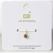 Load image into Gallery viewer, CAI - Gold Birthstone
