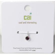 Load image into Gallery viewer, CAI - Silver Birthstone
