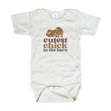 Load image into Gallery viewer, Cutest Chick in the Barn Onesie
