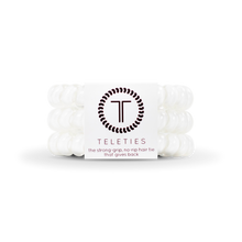 Load image into Gallery viewer, Spiral Hair Coils | Large | Coconut White Hair Ties: Large
