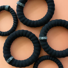 Load image into Gallery viewer, Teleties Small Nylon Hair Ties | Jet Black
