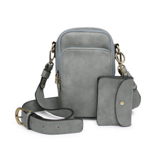 Load image into Gallery viewer, M2080 Parker 3 Compartment Crossbody w/ Pouch
