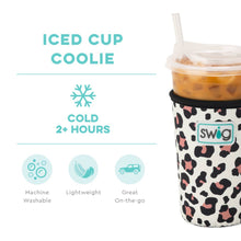 Load image into Gallery viewer, Swig Life - Medium Ice Cup Coolie - Luxy Leopard
