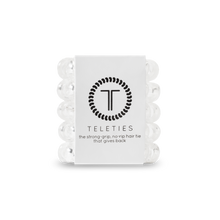 Load image into Gallery viewer, Teleties Classic Tiny Hair Ties | Crystal Clear
