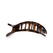 Load image into Gallery viewer, Teleties Medium Round Flat Hair Clip | Tortoise
