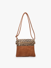 Load image into Gallery viewer, M1785 Tara Double Zip Crossbody/Wristlet
