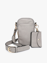 Load image into Gallery viewer, M2080 Parker 3 Compartment Crossbody w/ Pouch

