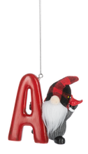 Load image into Gallery viewer, Gnome Monogram Ornaments
