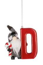 Load image into Gallery viewer, Gnome Monogram Ornaments
