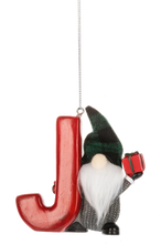 Load image into Gallery viewer, Gnome Monogram Ornaments
