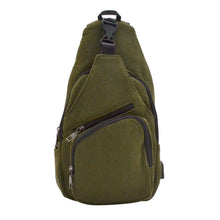 Load image into Gallery viewer, NEW! Anti-theft Daypack Corduroy Large - Fall Favorites: Corduroy Olive
