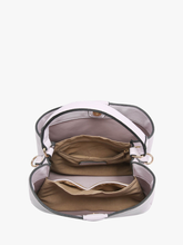Load image into Gallery viewer, Jen &amp; Co M1951 Tati Monogrammable Satchel w/ Shoulder Strap
