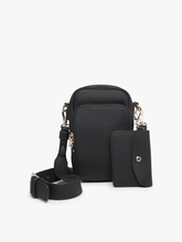Load image into Gallery viewer, M2080 Parker 3 Compartment Crossbody w/ Pouch
