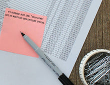 Load image into Gallery viewer, My husband wants his own Dateline special | Funny Sticky Notes
