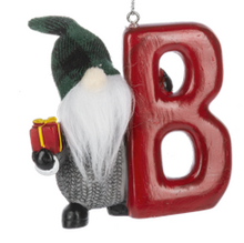 Load image into Gallery viewer, Gnome Monogram Ornaments
