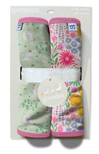 Load image into Gallery viewer, Burp Cloth Set by Goosies - Spring Chickens
