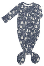 Load image into Gallery viewer, Infant Knotted Gown by Goosies - Adventure Awaits
