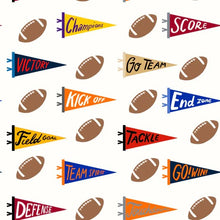 Load image into Gallery viewer, Burp Cloth Set by Goosies - Varsity Flags
