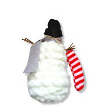 Load image into Gallery viewer, Demdaco - Knit Medium Snowman With Stocking Figurine
