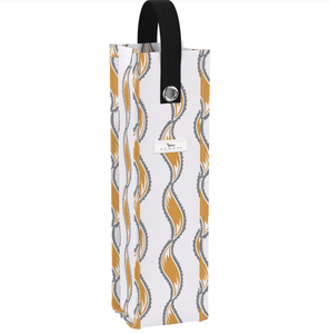 Scout Spirit Liftah beverage/wine bag that is durable and reusable in Silver Lining