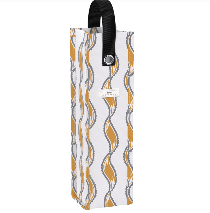 Scout Spirit Liftah beverage/wine bag that is durable and reusable in Silver Lining