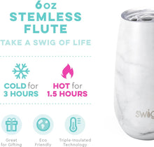Load image into Gallery viewer, Swig Life - Stemless Flute 6oz - Rose Gold
