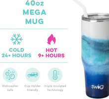 Load image into Gallery viewer, Swig Life - Mega Mug 40oz - Sapphire
