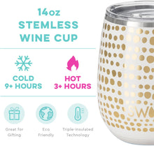 Load image into Gallery viewer, Swig Life - 14oz Stemless Wine Cup - Primrose
