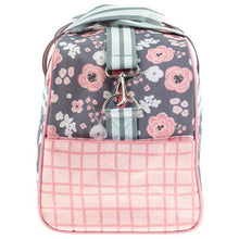 Load image into Gallery viewer, Stephen Joseph - Charcoal Flower Duffle
