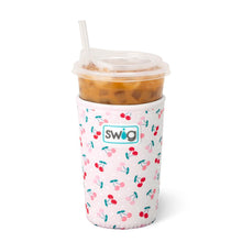 Load image into Gallery viewer, Swig Life - Medium Ice Cup Coolie - Cherry Pie
