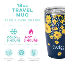 Load image into Gallery viewer, Swig Life - 18oz Travel Mug - Lazy Daisy
