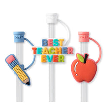 Load image into Gallery viewer, Swig Life Teacher Life Straw Topper Set
