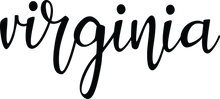 Load image into Gallery viewer, Hometown Embroidered Script Tee - Virginia

