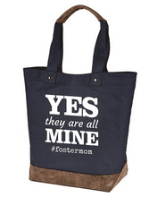 Load image into Gallery viewer, Mom-Tote-Navy
